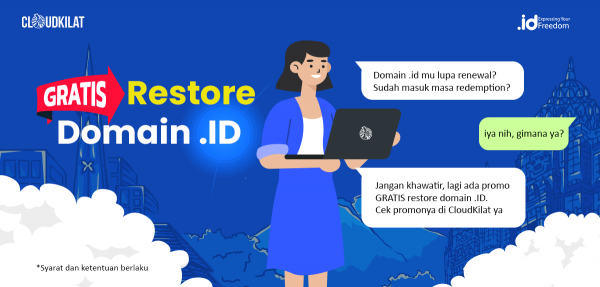 Gratis restore domain .ID